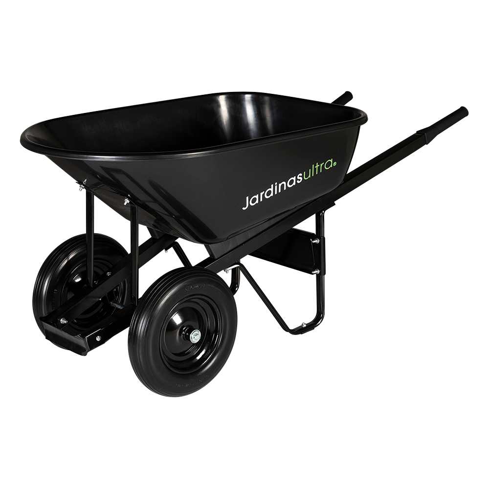 Brouette 2 roues avec cuve en poly Jardinas Ultra 6 pi³
