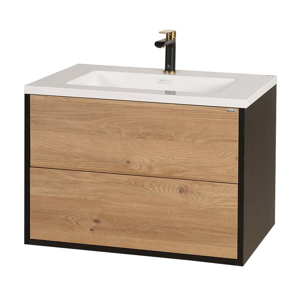 TASSILI SUPRA Valentina Vanity Hemlock & Black Finish 30 in.