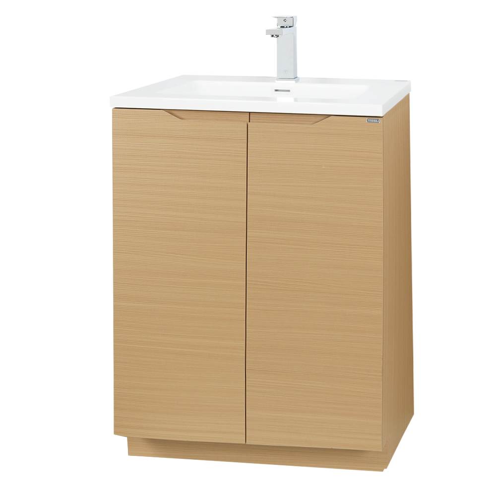 TASSILI Debora Vanity Oak Finish 30 in.