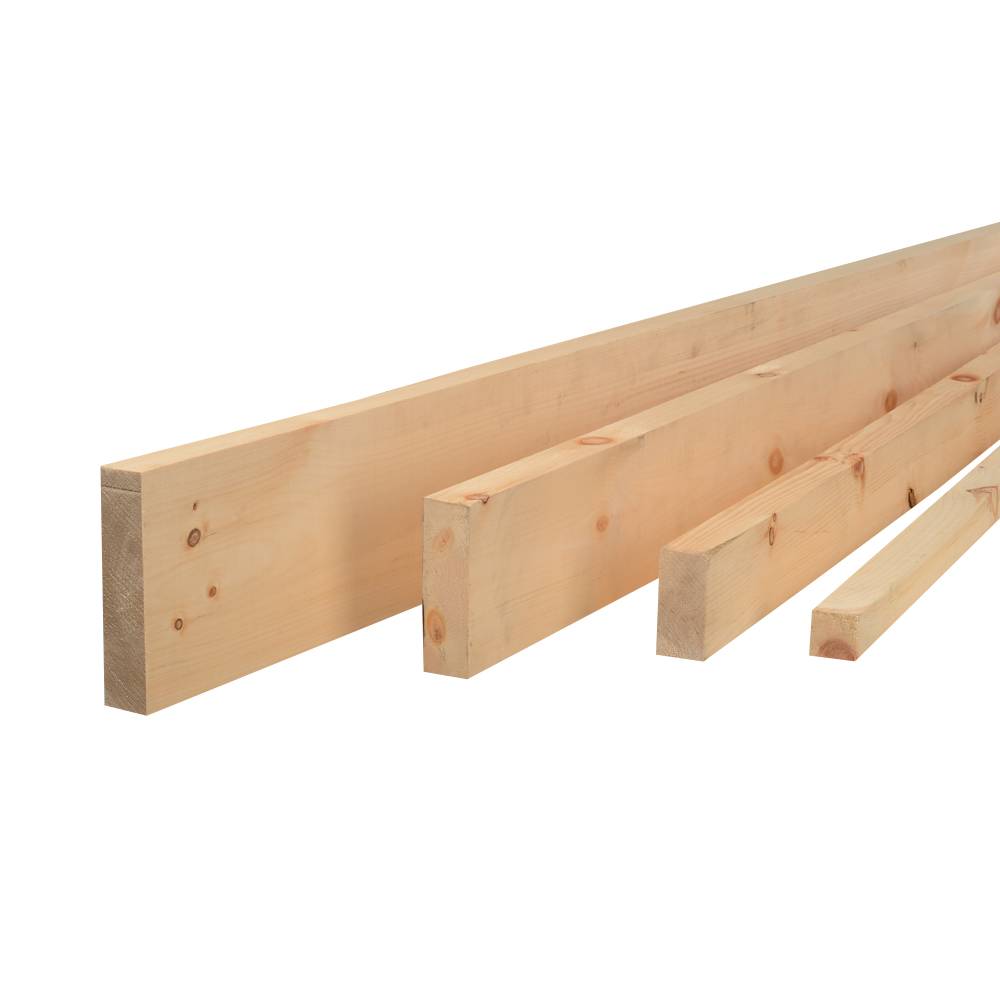 Knotted Pine 2 in. x 2 in. x 8 ft. Grade 1&2