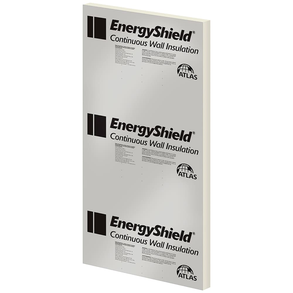 Polyisocyanurate Insulation Panel (2-Side Aluminum) 1/2 in. x 4 ft. x 8 ft.