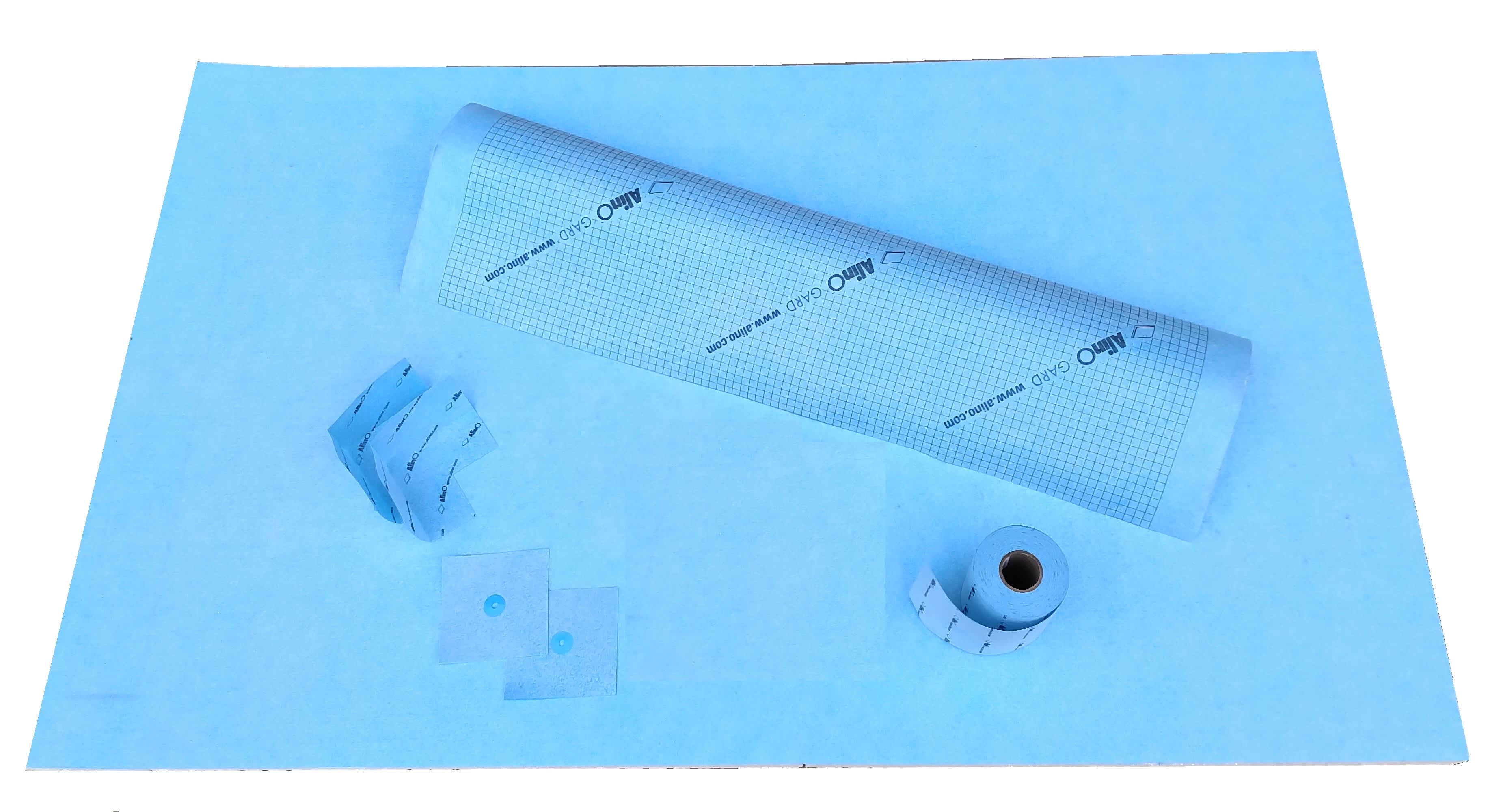 Ensemble de douche 48 po x 60 po pour drain central