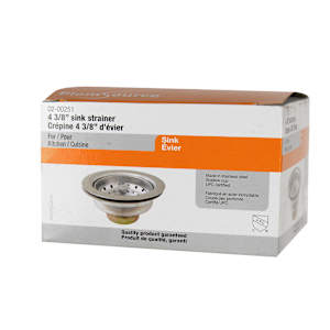 Crépine pour évier de cuisine 4 3/8 po