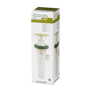 Drain mécanique pour lavabo 1 1/4 po x 8 po