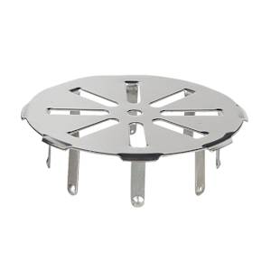 Grille de drain de plancher chrome 3 po