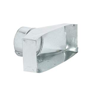 Galvanized Universal Boot 4 in. x 10 in. x 4 in.
