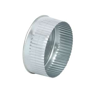 Galvanized Round End Cap 5 in.