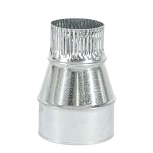 Galvanized Reducer 4 in. x 3 in.