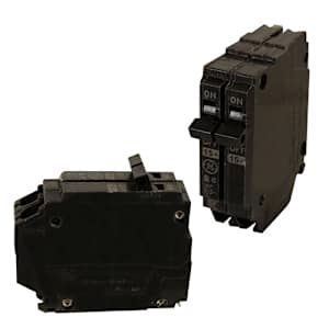 General Electric Double Circuit Breaker 15 A
