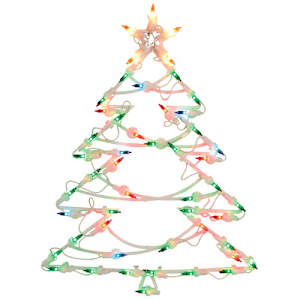 Light-Up Christmas Silhouette 18 in.