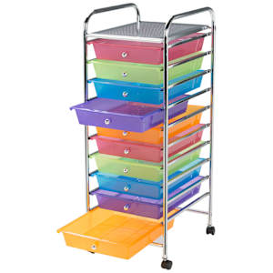 VERTUO 10-Drawer Storage Cart