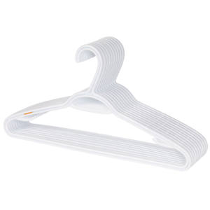 Plastic Clothes Hangers Pkg/10
