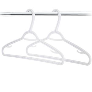 Plastic Clothes Hangers Pkg/10