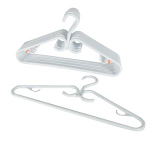 Plastic Coat Hangers Pkg/10