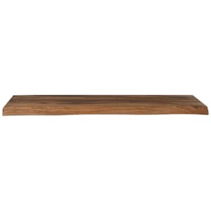 Tablette en bois d'acacia 35 7/16 po ASTELLA