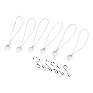 Élastiques pour porte d'abri d'auto Pqt/6