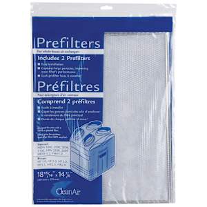 Pre-Filters for Air Exchanger Pkg/2