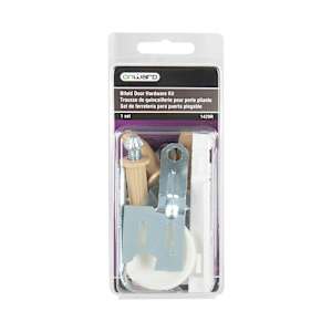 Folding door hardware