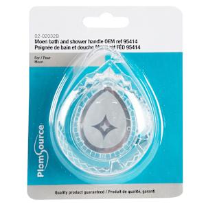 Poignée en acrylique pour douche et baignoire