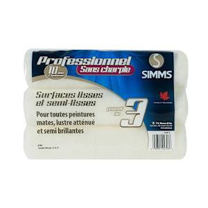 Rouleaux à peinturer Pro 9 1/2 po 10 mm Pqt/3
