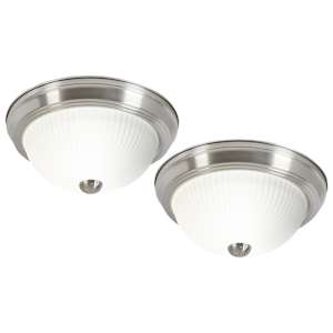 Flush Mount Twinpack  11 in. Pkg/2