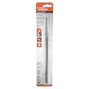 Bastard Cut Round File , 8 in.