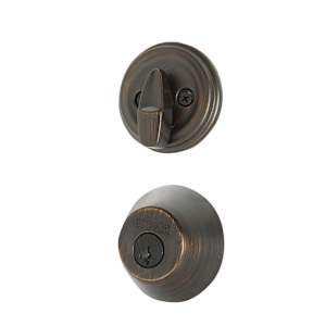Keyed Deadbolt Lock Venetian Bronze