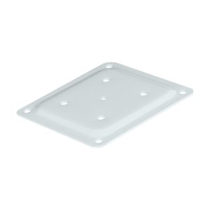 PYLEX Patio Anchor PlateWhite 4 in. x 4 in.