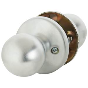 Yukon Passage Door Knob Satin Chrome