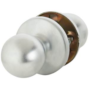 Yukon Passage Door Knob Satin Chrome