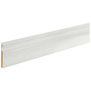 Plinthe coloniale en fibre de bois 5/8 po x 4 3/16 po x 8 pi