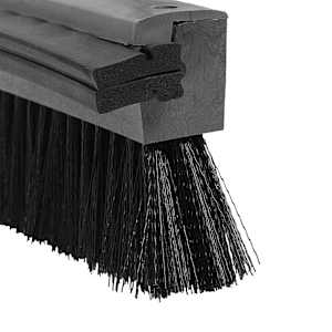 Balai-brosse et racloir 16 po