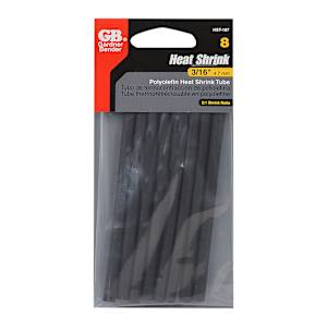 Gaines thermorétractables 3/16 po (4,8 mm)