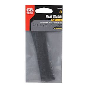Gaines thermorétractables 3/8 po (9,5 mm) Pqt/3