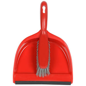Ensemble de brosse et porte-poussière