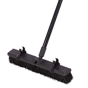 NEKTRA Industrial Push Broom 19 in.