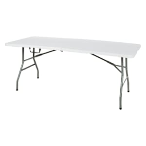 PRATICO Folding Table White 70 7/8 in.