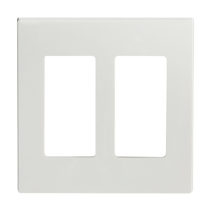 Decora Double Plate