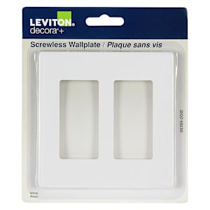 Decora Double Plate