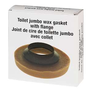Anneau épais en cire pour toilette