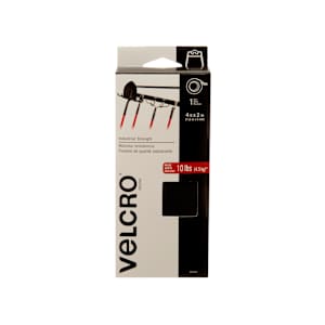 VELCRO® Adhesive Strap 2 in. x 4 ft. Industrial Strength Black