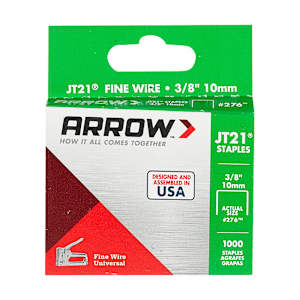 JT21-T27 Staples 3/8 in. Pkg/1000