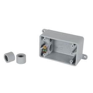 Single Gang PVC FSS Box 1/2 in. - 3/4 in.