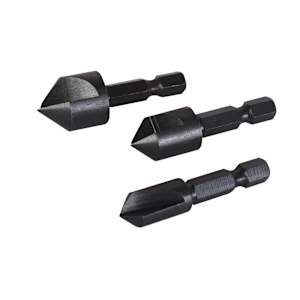3-Pc. Countersink Drill Bit Set