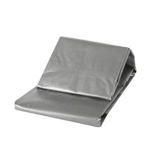 NEKTRA Industrial Tarp Grey 10 ft. x 16 ft.