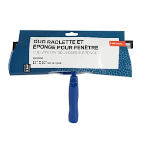 Window Squeegee and Sponge 12 1/4 in.
