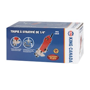 Toupie à stratifié 1/4 po