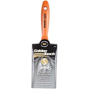 Golden Touch Straight Brush Polyester Nylon 3 in.