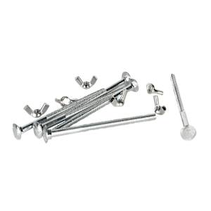 Bolts & Nuts for Car Shelter 1/4 in. x 4 in. Pkg/6