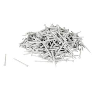 White Panel Board Nails - 1 in. (Box of 160)